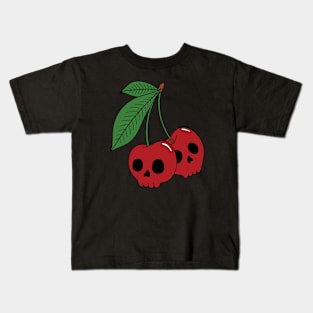 Skull Cherries Kids T-Shirt